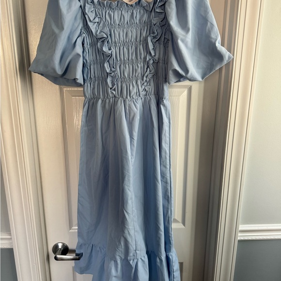 NWT Midi Dress Light Blue - Picture 9 of 13